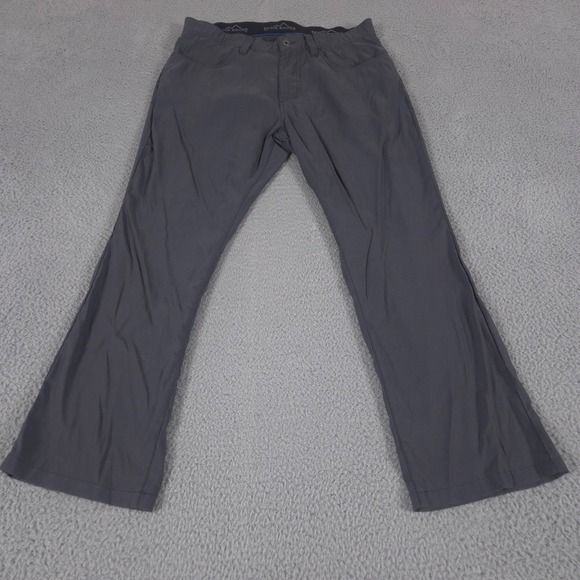 Eddie Bauer Pants Mens 34x30 Adventure Trek Nylon Chino Hiking Performance